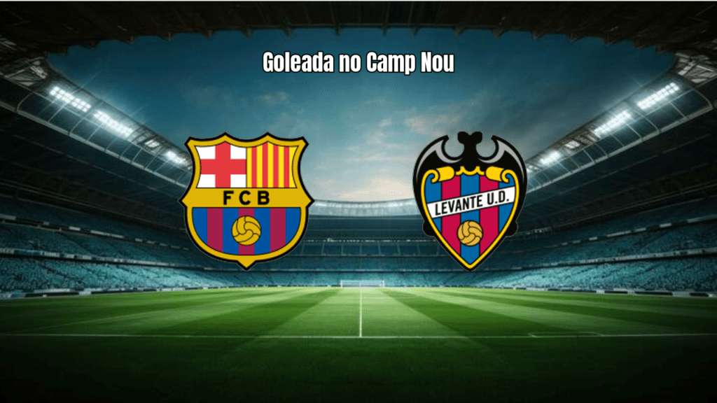 Barcelona 3x0 Levante: Dominio Blaugrana na La Liga 2025/26