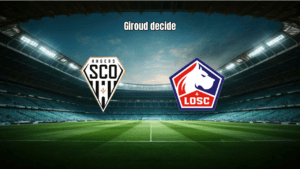 Lille vence Angers com gol de Giroud na Ligue 1 2026