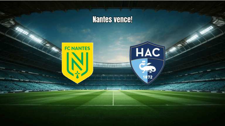 Nantes vence Le Havre por 2-0 na Ligue 1: Análise e Estatísticas