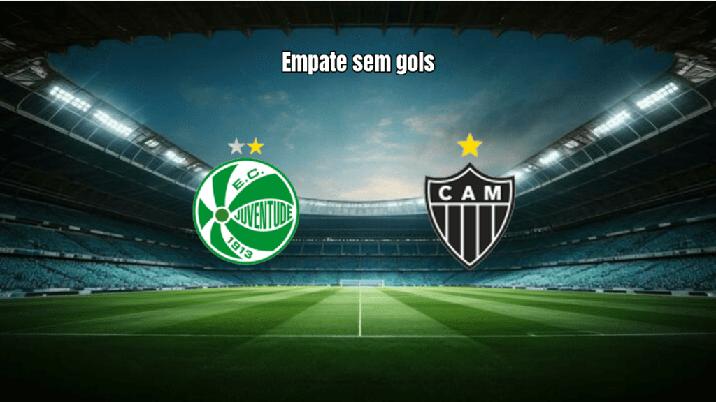 Juventude W e Atlético-MG W empatam sem gols no Brasileirão Feminino