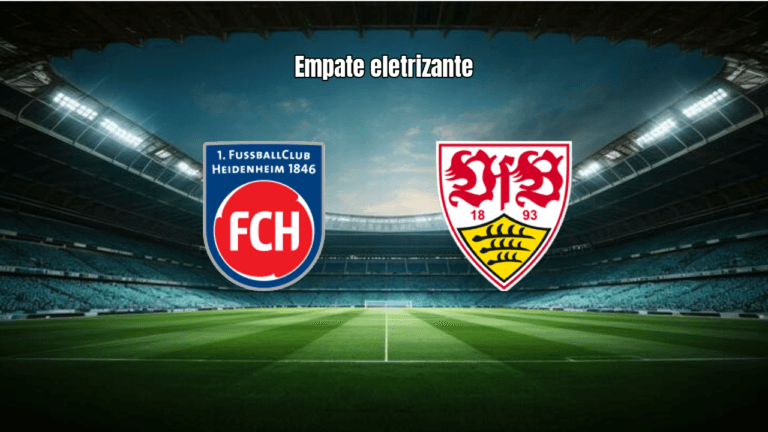 Heidenheim e Stuttgart empatam em 3 a 3 em jogo eletrizante da Bundesliga