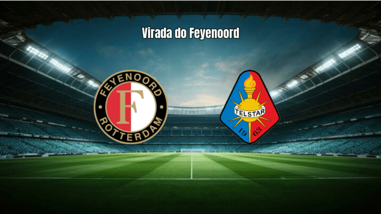 Feyenoord vence Telstar por 2 a 1 com show de Hadj Moussa