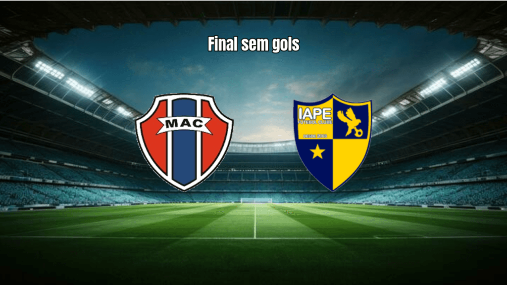 Maranhão e IAPE empatam sem gols na final do Campeonato Maranhense