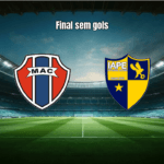 Maranhão e IAPE empatam sem gols na final do Campeonato Maranhense
