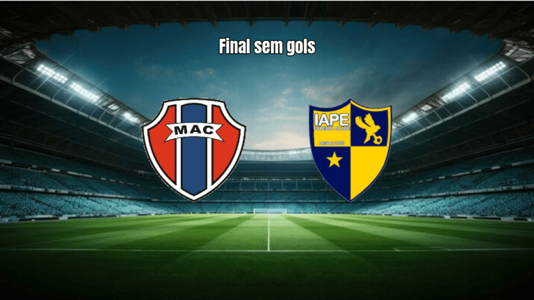 Maranhão e IAPE empatam sem gols na final do Campeonato Maranhense