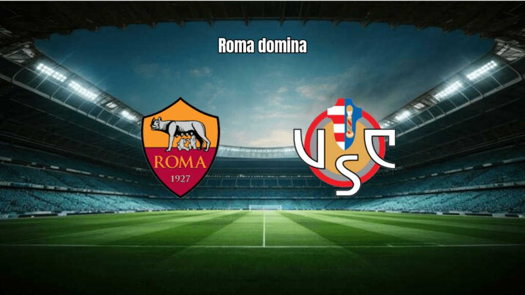AS Roma vence Cremonese por 3 a 0 na Serie A: análise e destaques