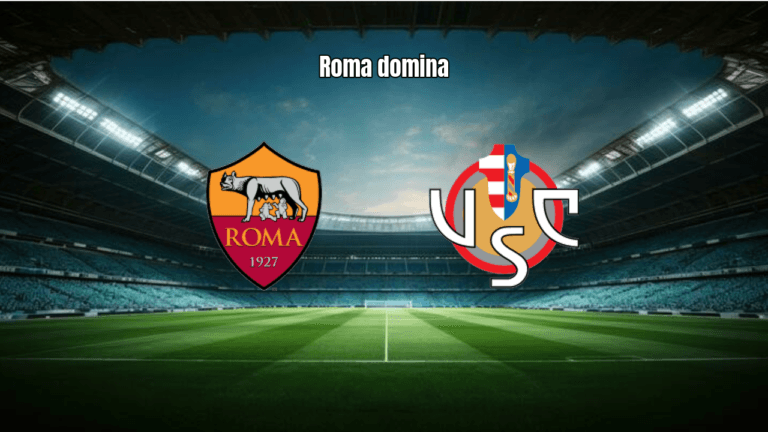 AS Roma vence Cremonese por 3 a 0 na Serie A: análise e destaques