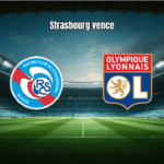 Strasbourg domina Lyon por 3 a 1 na Ligue 1: Análise do jogo