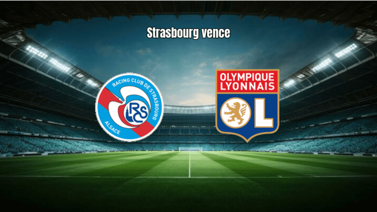Strasbourg domina Lyon por 3 a 1 na Ligue 1: Análise do jogo