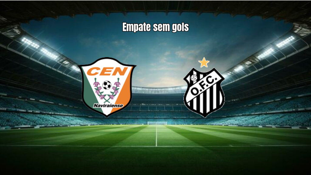 Naviraiense e Operário Ferroviário empatam sem gols no Sul-Matogrossense