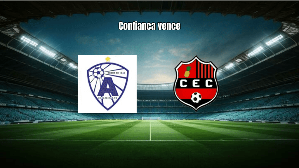 Confianca PB vence Atlético Cajazeirense por 2 a 0 no Paraibano