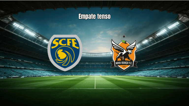 Sampaio Corrêa RJ 1 x 1 Nova Iguaçu: Empate no Grupo de Rebaixamento