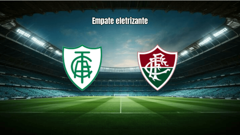 América Mineiro U20 e Fluminense U20 empatam em 2 a 2 no Brasileirão