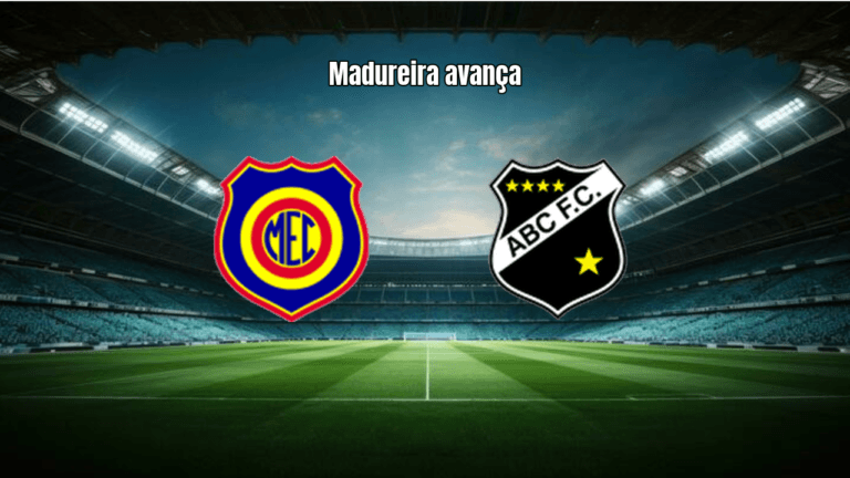 Madureira vence ABC por 1x0 na Copa do Brasil com gol de Wallace