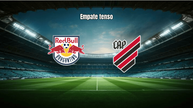 Bragantino 1x1 Atlético-PR: Expulsões e gol no fim marcam empate