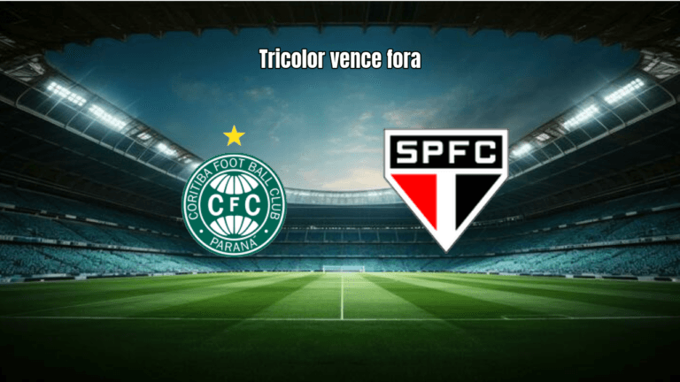 Sao Paulo vence Coritiba por 1 a 0 com gol de Cauly na Série A