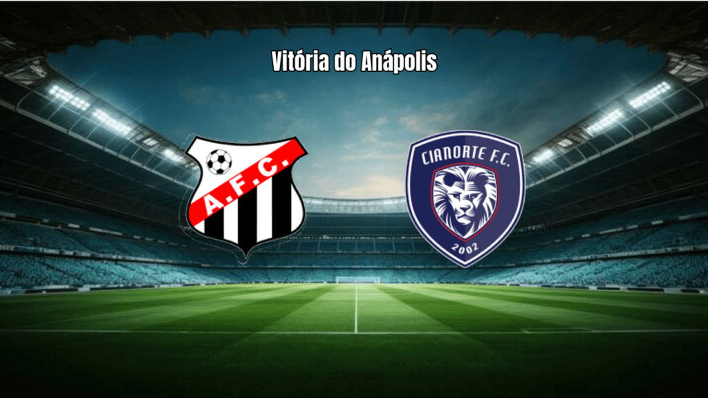 Anápolis vence Cianorte por 3 a 1 na estreia da Copa do Brasil