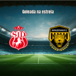 Amazonas goleia Imperatriz por 3 a 0 na estreia da Copa do Brasil