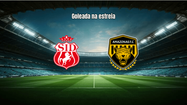 Amazonas goleia Imperatriz por 3 a 0 na estreia da Copa do Brasil