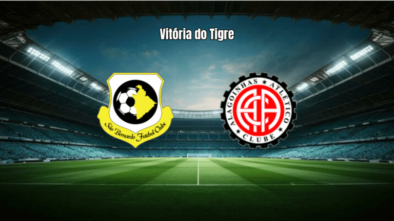 São Bernardo vence Atlético Alagoinhas por 2 a 0 na Copa do Brasil