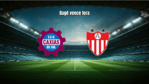 Caxias 0 x 1 Guarany de Bagé: Bagé vence fora de casa na Copa do Brasil