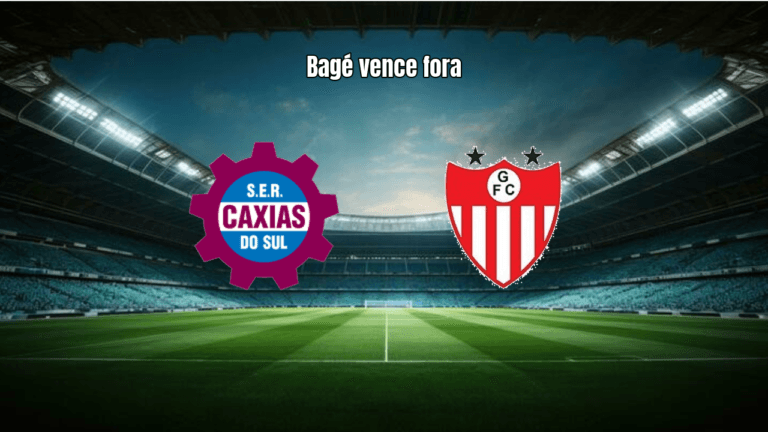 Caxias 0 x 1 Guarany de Bagé: Bagé vence fora de casa na Copa do Brasil