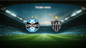 Grêmio vence Atlético-MG por 2 a 1 com gol de Marlon na Arena