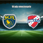 Sampaio Corrêa RJ vira sobre o CFRJ/Maricá no Carioca: 2 a 1