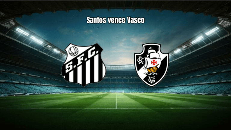 Santos vence Vasco com show de Neymar na Série A do Brasileirão