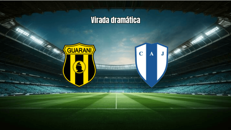 Juventud vence Guarani por 2 a 1 na Libertadores com gol no fim