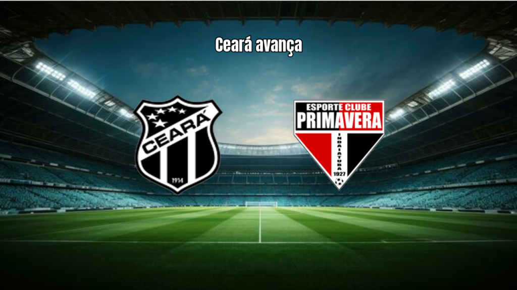 Ceará vence Primavera-SP por 2 a 1 na estreia da Copa do Brasil