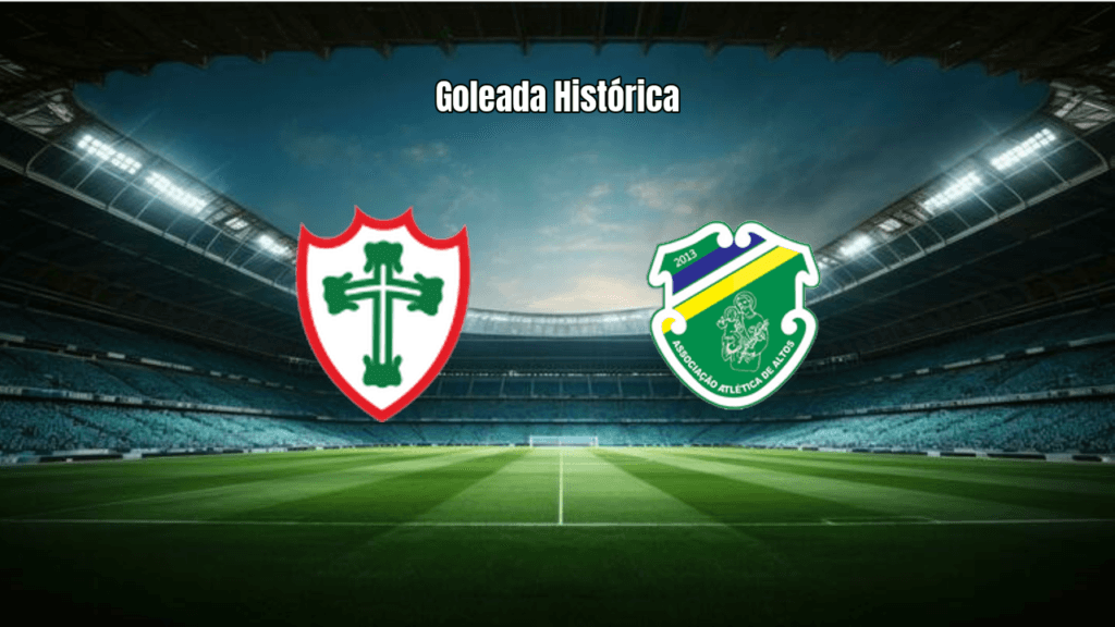 Portuguesa goleia Altos por 5 a 1 na Copa do Brasil 2026