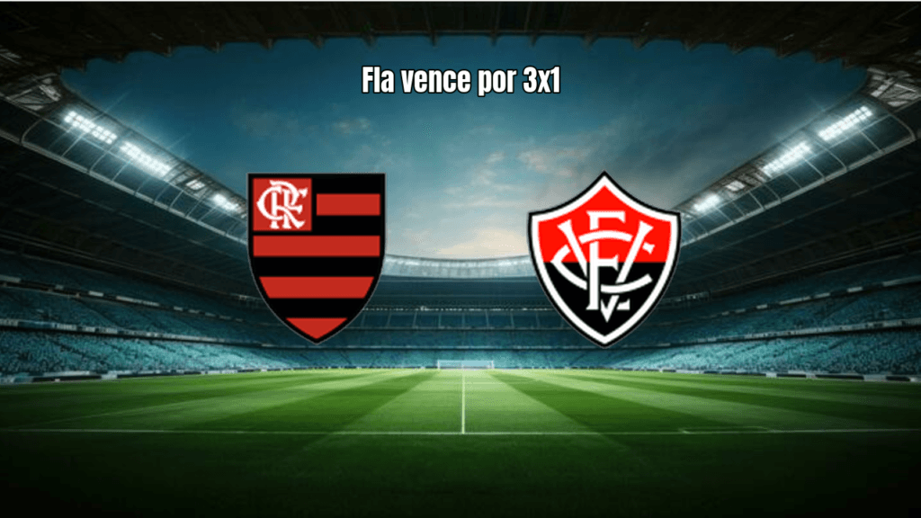Flamengo U20 vence Vitória U20 por 3 a 1 no Brasileirão Sub-20