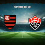Flamengo U20 vence Vitória U20 por 3 a 1 no Brasileirão Sub-20