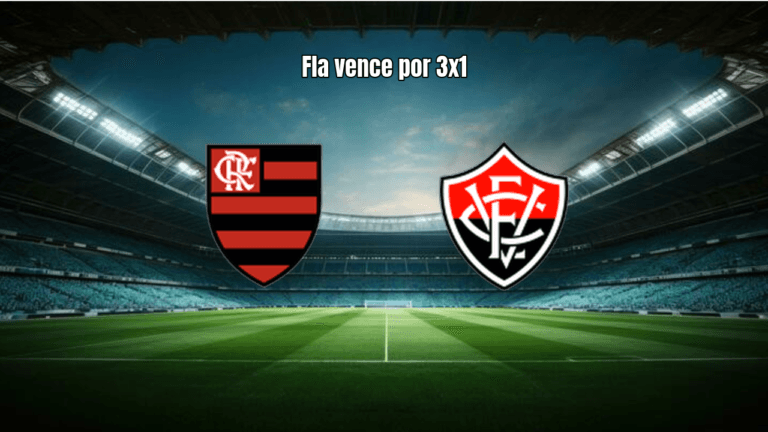 Flamengo U20 vence Vitória U20 por 3 a 1 no Brasileirão Sub-20