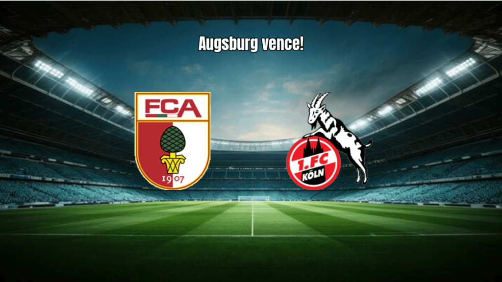 FC Augsburg vence 1. FC Köln por 2 a 0 na Bundesliga: Análise do Jogo