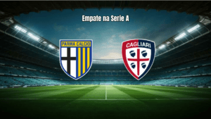 Parma e Cagliari empatam em 1x1 na 27ª rodada da Serie A