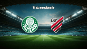Palmeiras U20 vence Athletico PR U20 em jogo eletrizante por 3 a 2