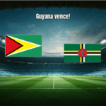 Guyana W vence Dominica W por 3x0 nas Eliminatórias Femininas