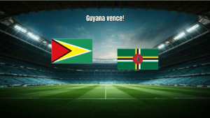 Guyana W vence Dominica W por 3x0 nas Eliminatórias Femininas