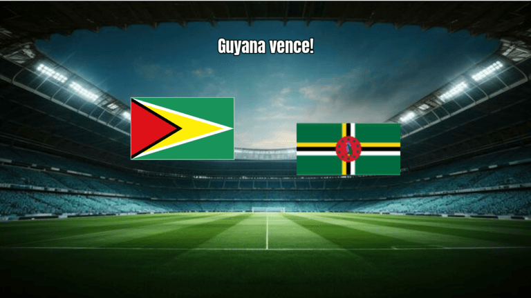 Guyana W vence Dominica W por 3x0 nas Eliminatórias Femininas