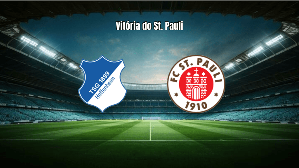 St. Pauli vence Hoffenheim fora de casa na Bundesliga alemã