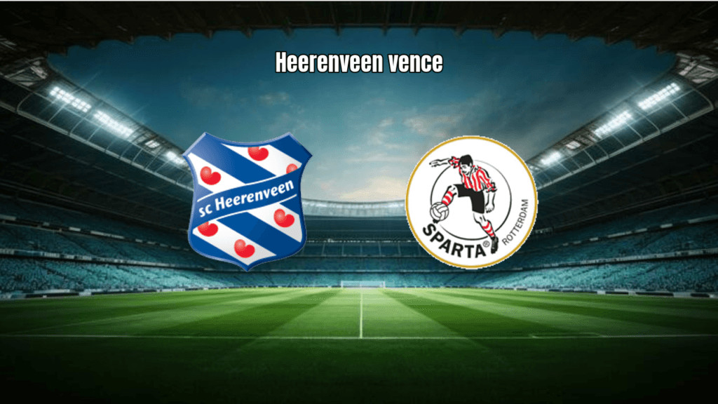 Heerenveen vence Sparta Rotterdam por 2 a 1 na Eredivisie