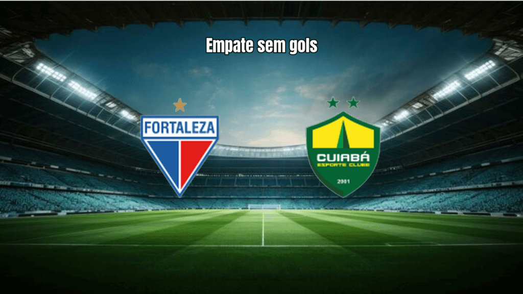 Fortaleza e Cuiabá empatam sem gols no Brasileiro Sub-20