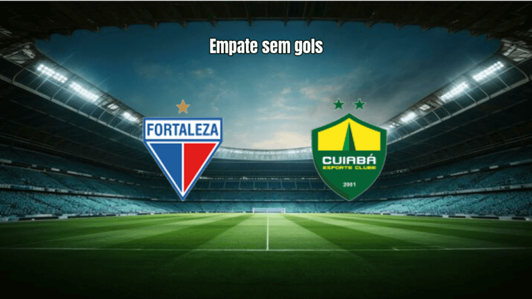 Fortaleza e Cuiabá empatam sem gols no Brasileiro Sub-20