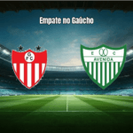 Guarany de Bagé e Avenida empatam em 1-1 no Gaúcho 2026