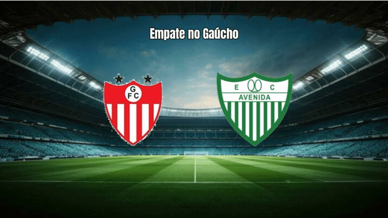 Guarany de Bagé e Avenida empatam em 1-1 no Gaúcho 2026