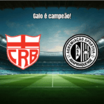 CRB goleia ASA por 3 a 0 e é campeão do Campeonato Alagoano 2026