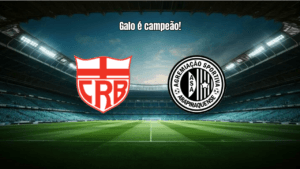 CRB goleia ASA por 3 a 0 e é campeão do Campeonato Alagoano 2026