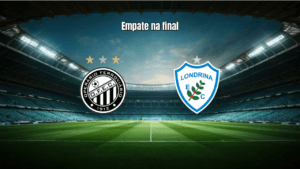Operário-PR e Londrina empatam sem gols na final do Paranaense